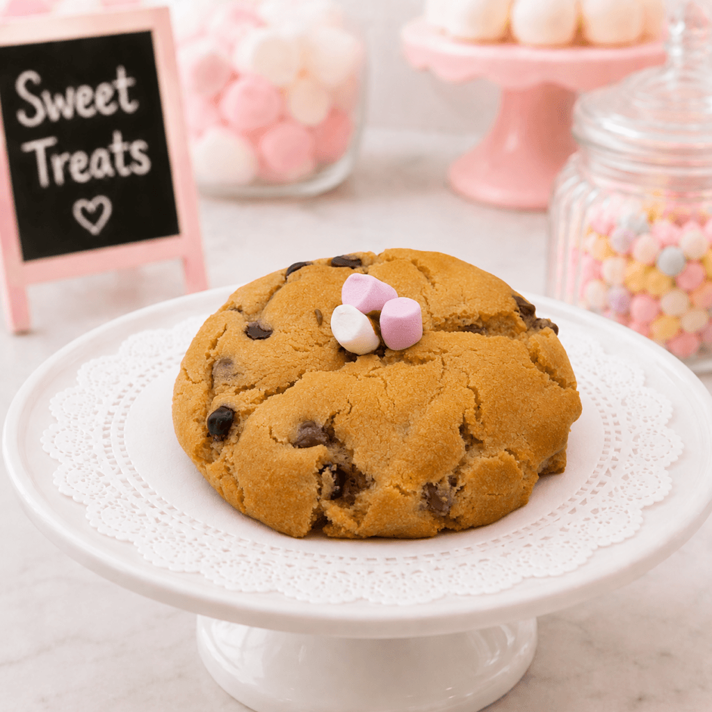 marshmallow filled cookie