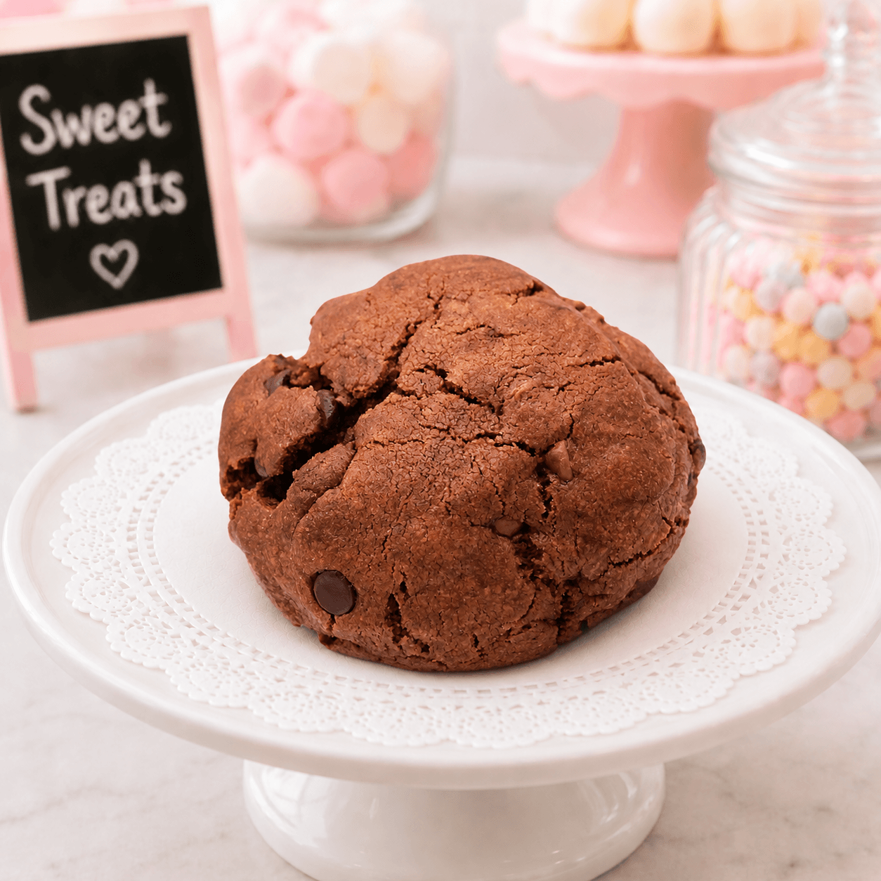 Chocolate brownie cookie