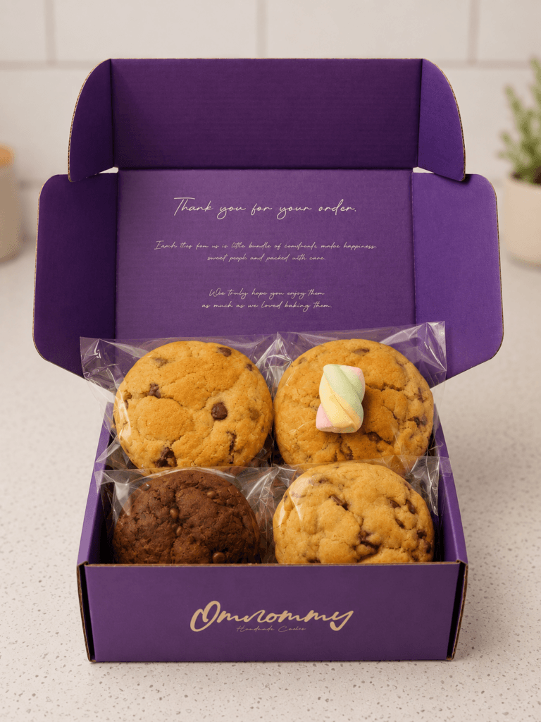 Build a box cookie selection