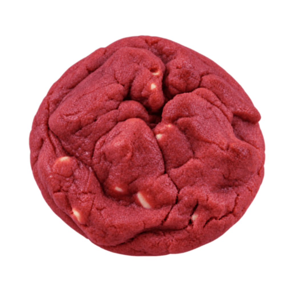 pink milkybar filled 140g cookie